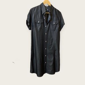 Cowgirl Hardware GunMetal Shirt Dress